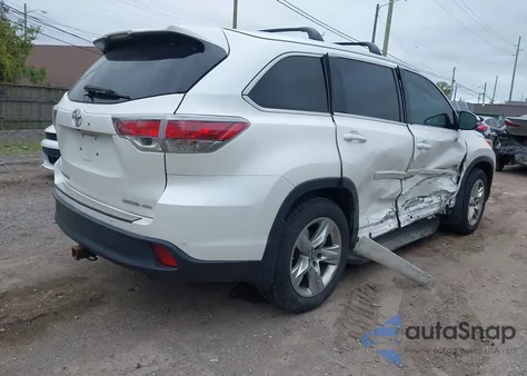 2016 Toyota Highlander Limited из США, поврежденный, VIN 5TDDKRFHXGS269529